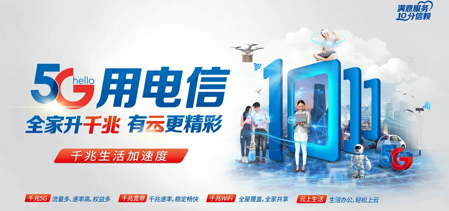 中国电信 乌拉特前电信宽带 宽带套餐